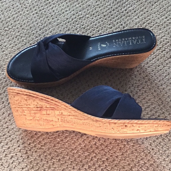 Cork wedge heels - Picture 4 of 6